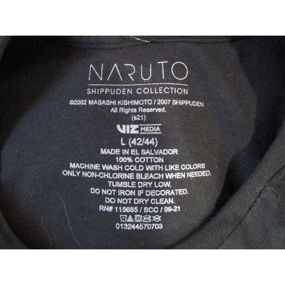Uzumaki Naruto Shippuden Collection Ichiraku Ramen Shop Anime Style T Shirt Lg - Picture 4 of 12